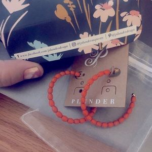 Plunder Tangerine Earrings